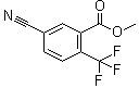 CAS 登录号：1415089-89-2, 5-氰基-2-(三氟甲基)苯甲酸甲酯
