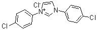 structure of CAS# 141556-46-9, 1,3-双(4-氯苯基)-1H-咪唑氯化物