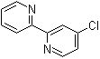 structure of CAS# 14162-94-8, 4-Chloro-2,2'-bipyridine