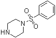 structure of CAS# 14172-55-5, 1-苯磺酰基哌嗪