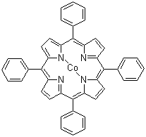 5,10,15,20-四苯基-21H,23H-卟吩钴(II)分子结构 (CAS 14172-90-8)