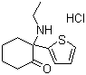 CAS # 14176-50-2, Tiletamine hydrochloride, 2-(Ethylamino)-2-(2-thienyl)cyclohexanone hydrochloride