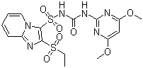 structure of CAS# 141776-32-1, Sulfosulfuron
