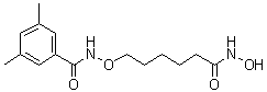 structure of CAS# 1418033-25-6, N-[[6-(羟基氨基)-6-氧代己基]氧基]-3,5-二甲基-苯甲酰胺