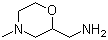 structure of CAS# 141814-57-5, (4-Methylmorpholin-2-yl)methanamine