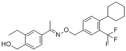 structure of CAS# 1418144-66-7, Siponimod Alcohol Impurity