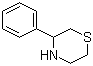 structure of CAS# 141849-62-9, 3-苯基硫代吗啉