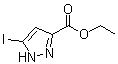 structure of CAS# 141998-77-8, 5-碘-1H-吡唑-3-羧酸乙酯