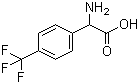 structure of CAS# 142012-65-5, 4-(Trifluoromethyl)-DL-phenylglycine