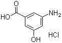 structure of CAS# 14206-69-0, 3-氨基-5-羟基苯甲酸盐酸盐