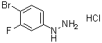 structure of CAS# 1420685-39-7, (4-溴-3-氟苯基)肼盐酸盐