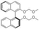 structure of CAS# 142128-92-5, (S)-2,2'-双(甲氧基甲氧基)-1,1'-联萘