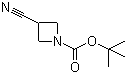 structure of CAS# 142253-54-1, 1-Boc-3-氰基氮杂环丁烷