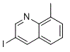 structure of CAS# 1424245-96-4, 3-碘-8-甲基喹啉