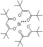 structure of CAS# 142617-53-6, 三(2,2,6,6-四甲基-3,5-庚二酮酸)铋