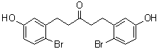 CAS # 1427054-10-1, 1,5-Bis(2-bromo-5-hydroxyphenyl)-3-pentanone