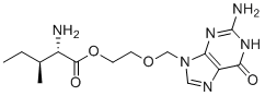 structure of CAS# 142963-63-1, 阿昔洛韦L-异亮氨酸酯