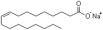 油酸钠分子结构 (CAS 143-19-1)