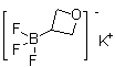structure of CAS# 1430219-76-3, 三氟(氧杂环丁-3-基)-lambda4-硼烷钾盐