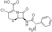 CAS # 143059-69-2, [6R-[6alpha,7beta(S*)]]-7-[(Aminophenylacetyl)amino]-3-chloro-8-oxo-5-thia-1-azabicyclo[4.2.0]oct-2-ene-2-carboxylic acid
