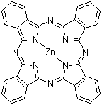 酞菁锌分子结构 (CAS 14320-04-8)