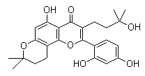 structure of CAS# 1432063-35-8, 8-Isomulberrin hydrate