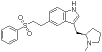 structure of CAS# 143322-58-1, 依来曲普坦