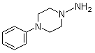 structure of CAS# 14340-32-0, 1-Amino-4-phenylpiperazine