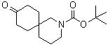 structure of CAS# 1434142-14-9, 9-氧代-2-氮杂螺[5.5]十一烷-2-羧酸叔丁酯