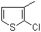 2-氯-3-甲基噻吩分子结构 (CAS 14345-97-2)