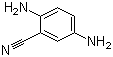 structure of CAS# 14346-13-5, 2,5-Diaminobenzonitrile