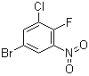 structure of CAS# 1435806-75-9, 5-溴-3-氯-2-氟硝基苯