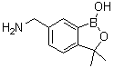 structure of CAS# 1437051-80-3, 1,3-二氢-1-羟基-3,3-二甲基-2,1-苯并氧杂硼戊环-6-甲胺