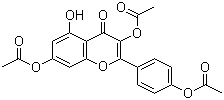 structure of CAS# 143724-69-0, 3,4',7-三乙酸堪非醇酯