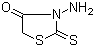 structure of CAS# 1438-16-0, N-氨基绕丹宁