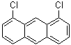 structure of CAS# 14381-66-9, 1,8-二氯蒽