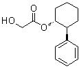 CAS # 143843-06-5, (1R,2S)-2-Phenylcyclohexyl hydroxyacetate, (1R,2S)-2-Phenyl-1-cyclohexyl hydroxyacetate