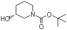 structure of CAS# 143900-44-1, (S)-1-叔丁氧羰基-3-羟基哌啶