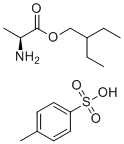 CAS 登录号：1439903-69-1, L-丙氨酸,2-乙基丁基酯,4-甲基苯磺酸酯(1:1)