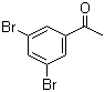 structure of CAS# 14401-73-1, 3',5'-Dibromoacetophenone