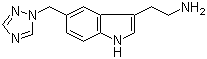 CAS # 144035-23-4, 5-(1H-1,2,4-Triazol-1-ylmethyl)-1H-indole-3-ethanamine