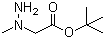 structure of CAS# 144036-71-5, N-氨基-N-甲基甘氨酸叔丁酯