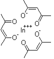 structure of CAS# 14405-45-9, 三(乙酰基丙酮)铟