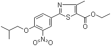CAS # 144060-93-5, 2-[3-Nitro-4-(2-methylpropoxy)phenyl]-4-methyl-5-thiazolecarboxylic acid ethyl ester