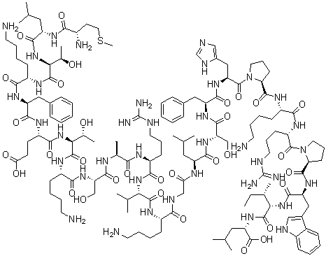 structure of CAS# 144092-28-4, 爪蟾肽 25