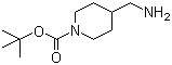 structure of CAS# 144222-22-0, 1-叔丁氧羰基-4-氨甲基哌啶