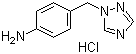 structure of CAS# 144235-64-3, 4-[1H-1,2,4-三氮唑-1-基甲基]苯胺盐酸盐