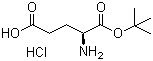 structure of CAS# 144313-55-3, L-谷氨酸-1-叔丁酯盐酸盐