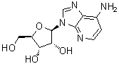 CAS # 14432-09-8, 3-beta-D-Ribofuranosyl-3H-imidazo[4,5-b]pyridin-7-amine, 1-Deazaadenosine