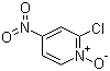 structure of CAS# 14432-16-7, 2-氯-4-硝基吡啶 N-氧化物